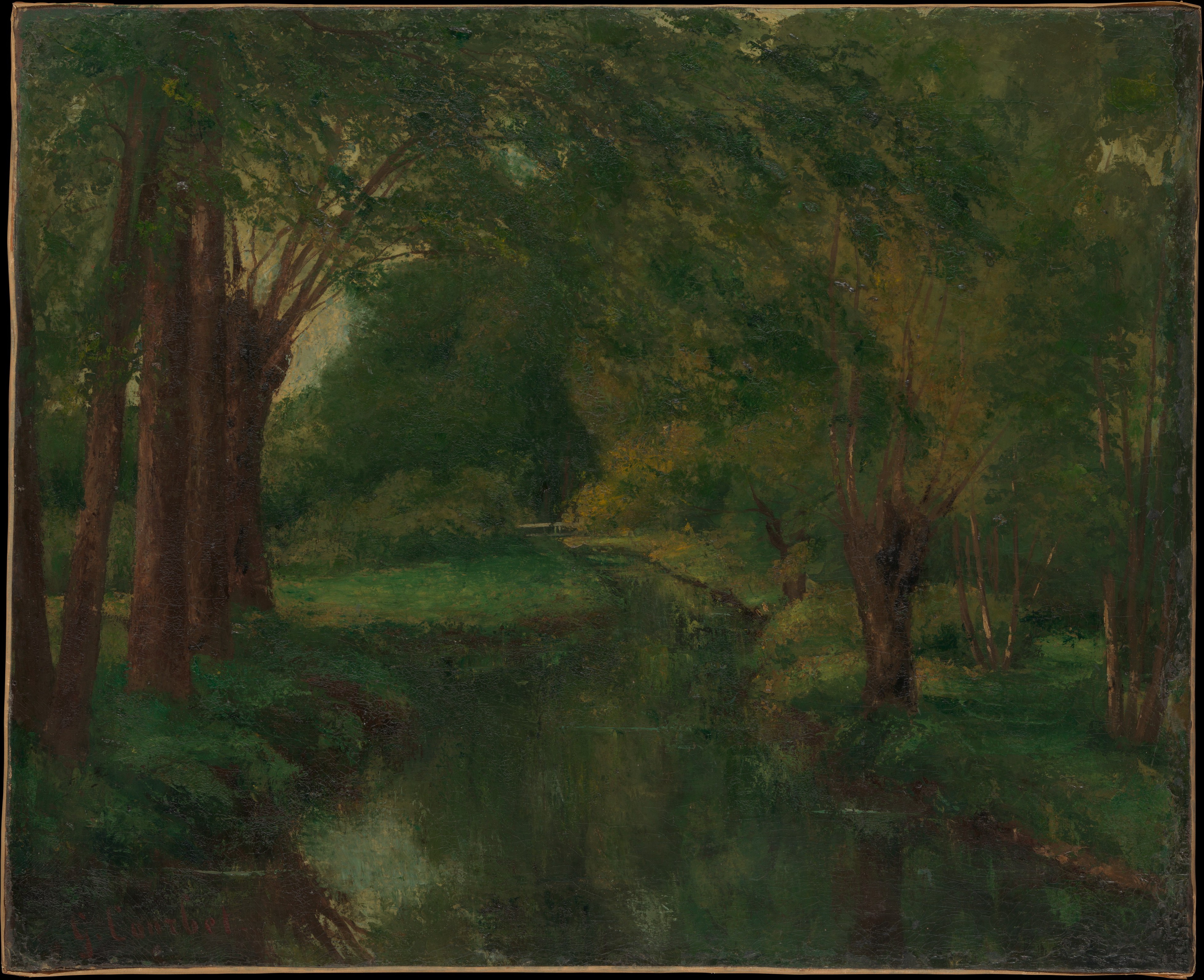 Gustave Courbet, Classic art Wallpaper