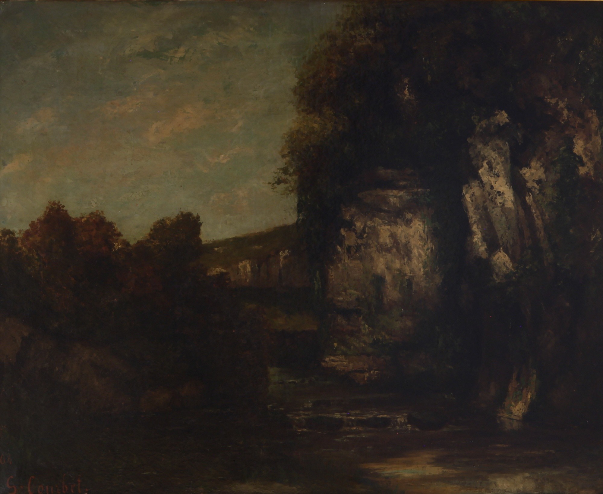 Gustave Courbet, Classic art, Oil painting Wallpaper