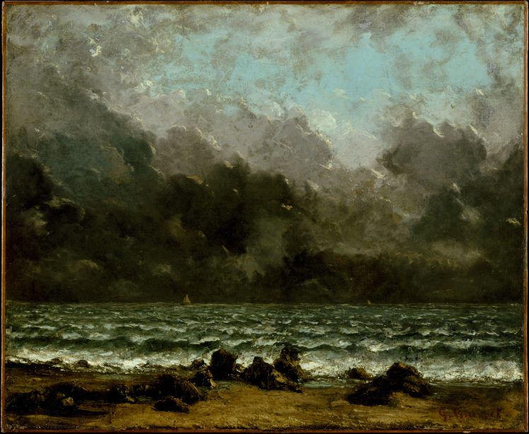 Gustave Courbet, Classic art, Oil painting HD Wallpaper Desktop Background