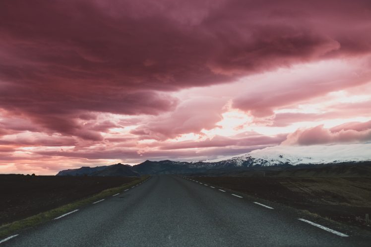 nature, Road, Snow HD Wallpaper Desktop Background