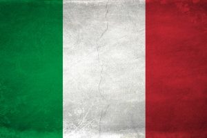 Italy, Flag, Grunge