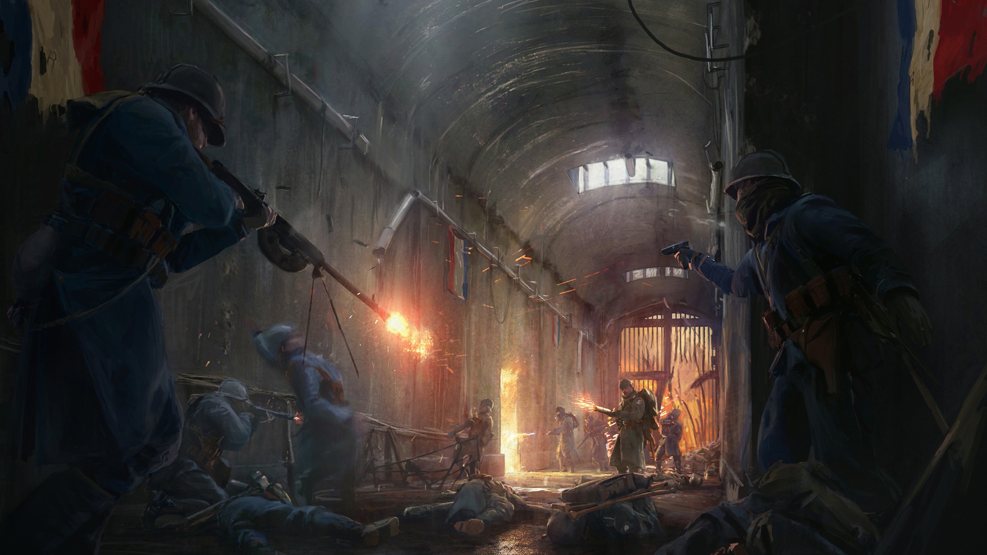 video games, Battlefield 1, DLC, France Wallpaper