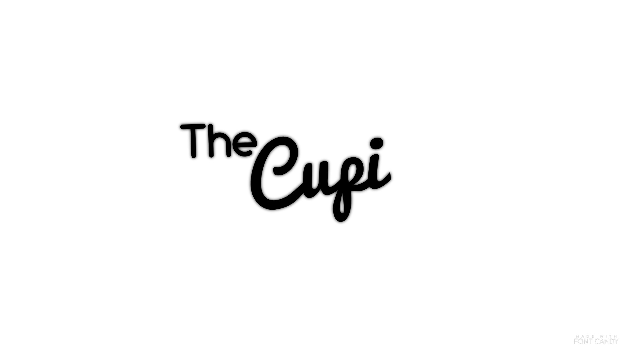 Cupi, Text Wallpaper