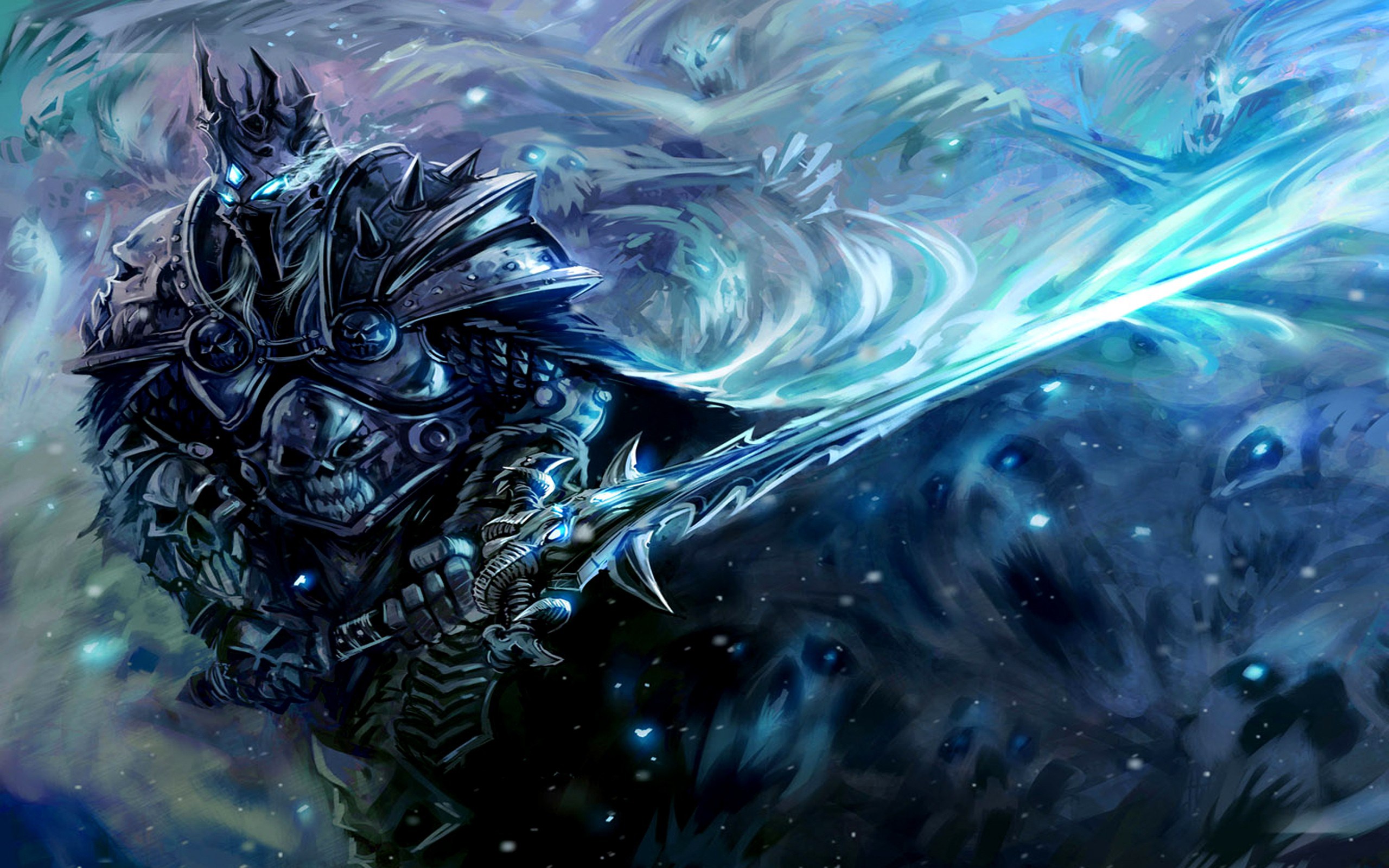 Arthas, Lich King, Arthas Menethil, World of Warcraft: Wrath of the Lich King, World of Warcraft, Warcraft, Video games Wallpaper