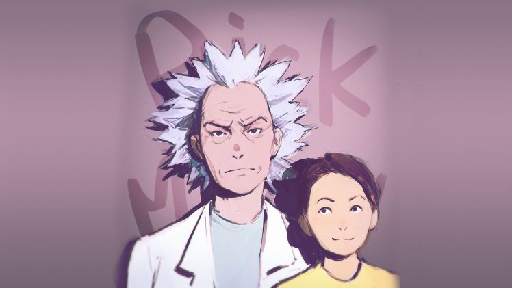 Ilya Kuvshinov Rick Sanchez Morty Smith Rick And Morty