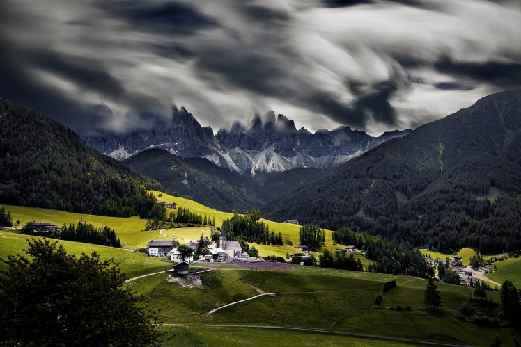 Dolomites (mountains), Landscape, Mountains HD Wallpaper Desktop Background
