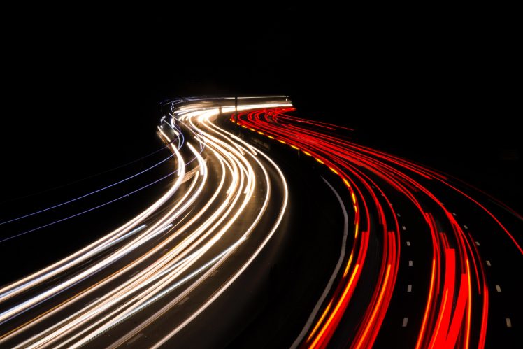car, Lights, Road, Night HD Wallpaper Desktop Background