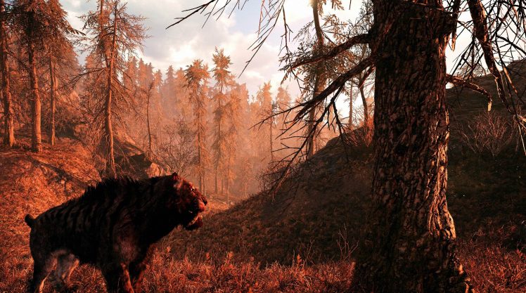 Far Cry, Stone age, Sabertooth, Wilderness, Video games HD Wallpaper Desktop Background