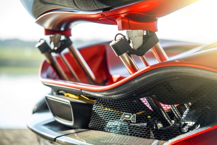 car, Exhaust pipes, McLaren P1, Rear wing HD Wallpaper Desktop Background