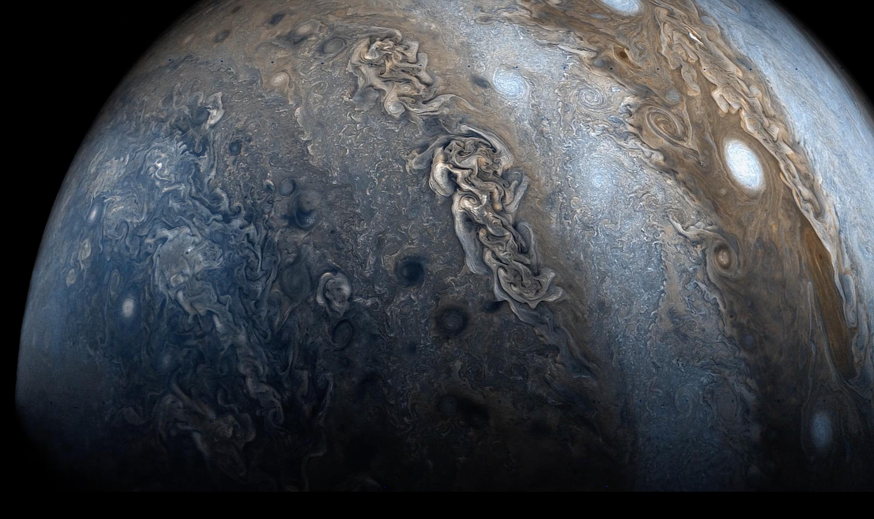 Jupiter, Space, Planet, Solar System, Storm Wallpaper