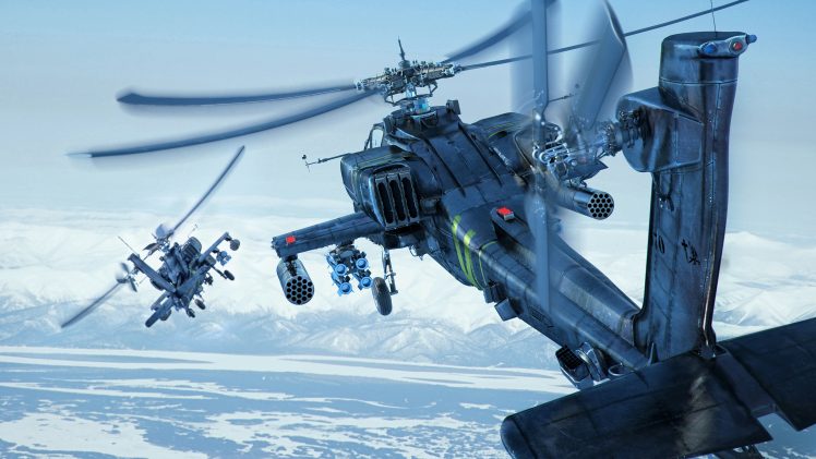 helicopters, Boeing AH 64 Apache, AH 64 Apache HD Wallpaper Desktop Background