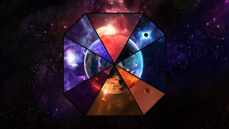 planet, Space, Nebula, Earth, Photoshop HD Wallpaper Desktop Background