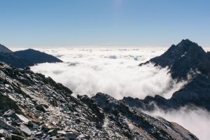 nature, Landscape, Mountains, Clouds, Mist, Rock, Stones, Tatra Mountains, Slovakia