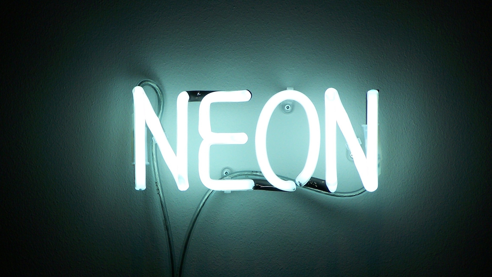 neon, White light Wallpaper