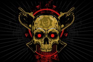 video games, Skull, Gears of War