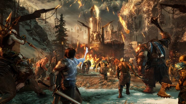 orcs, Video games, Talion, Middle Earth: Shadow of War HD Wallpaper Desktop Background