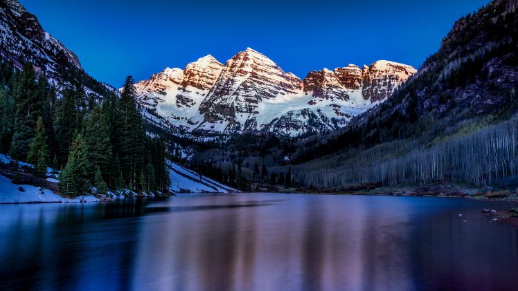 photography, Mountains, Snow HD Wallpaper Desktop Background