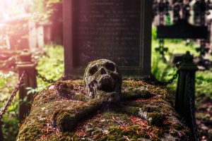 graveyards, Grave, Skull