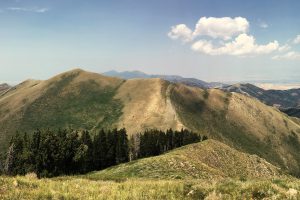 mountains, Landscape, Dual monitors, Utah