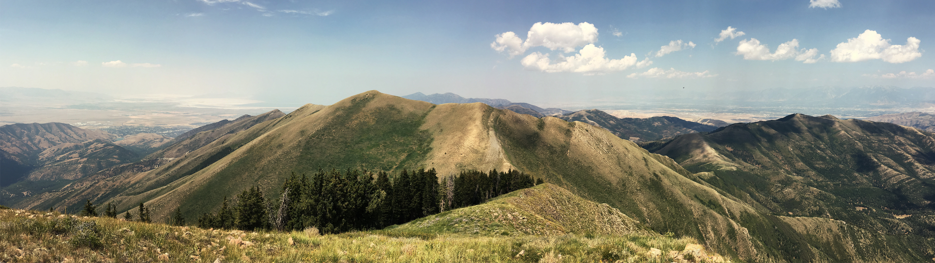 mountains, Landscape, Dual monitors, Utah Wallpaper