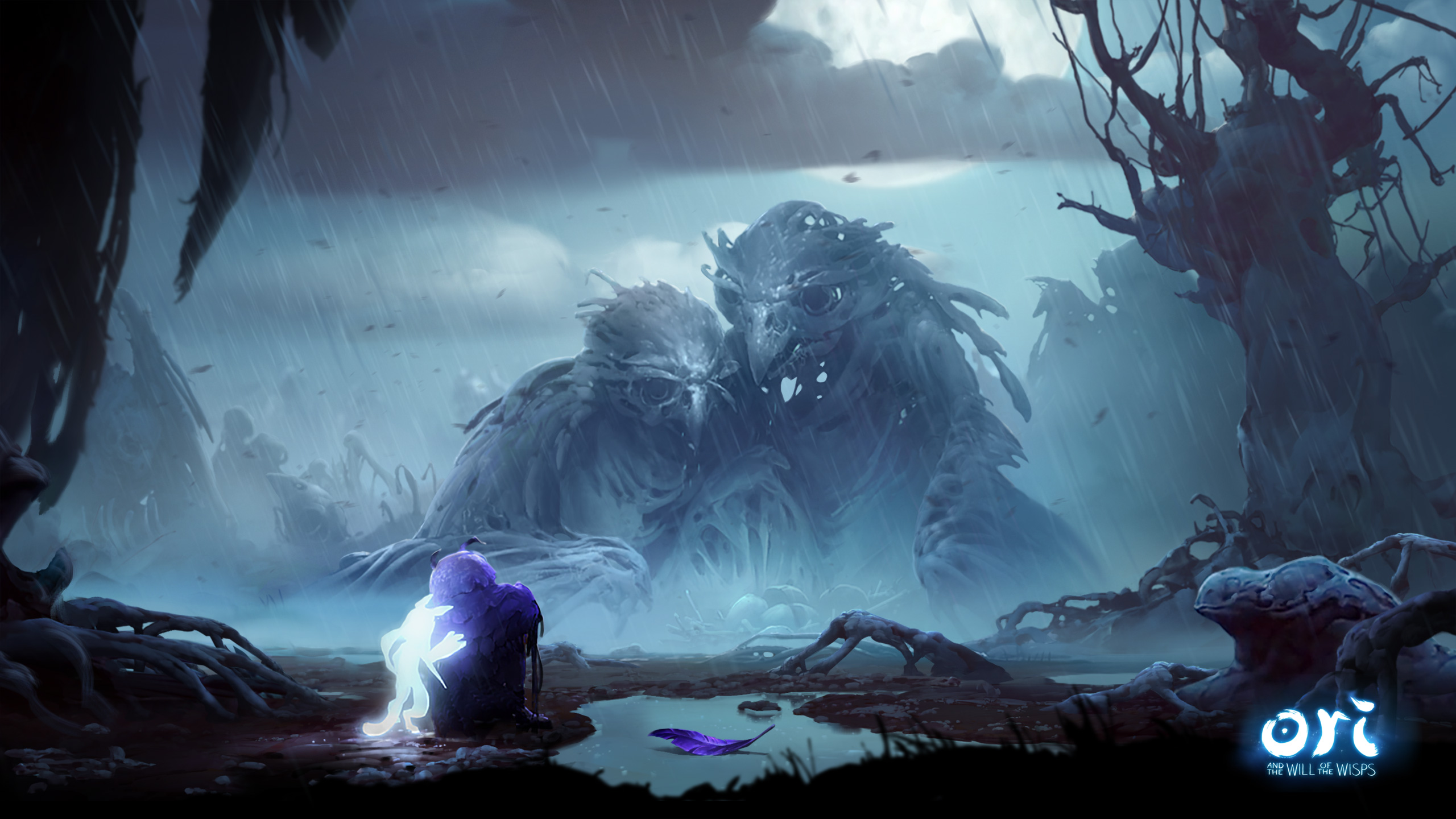 video games, Ori and the Will of the Wisps Wallpaper