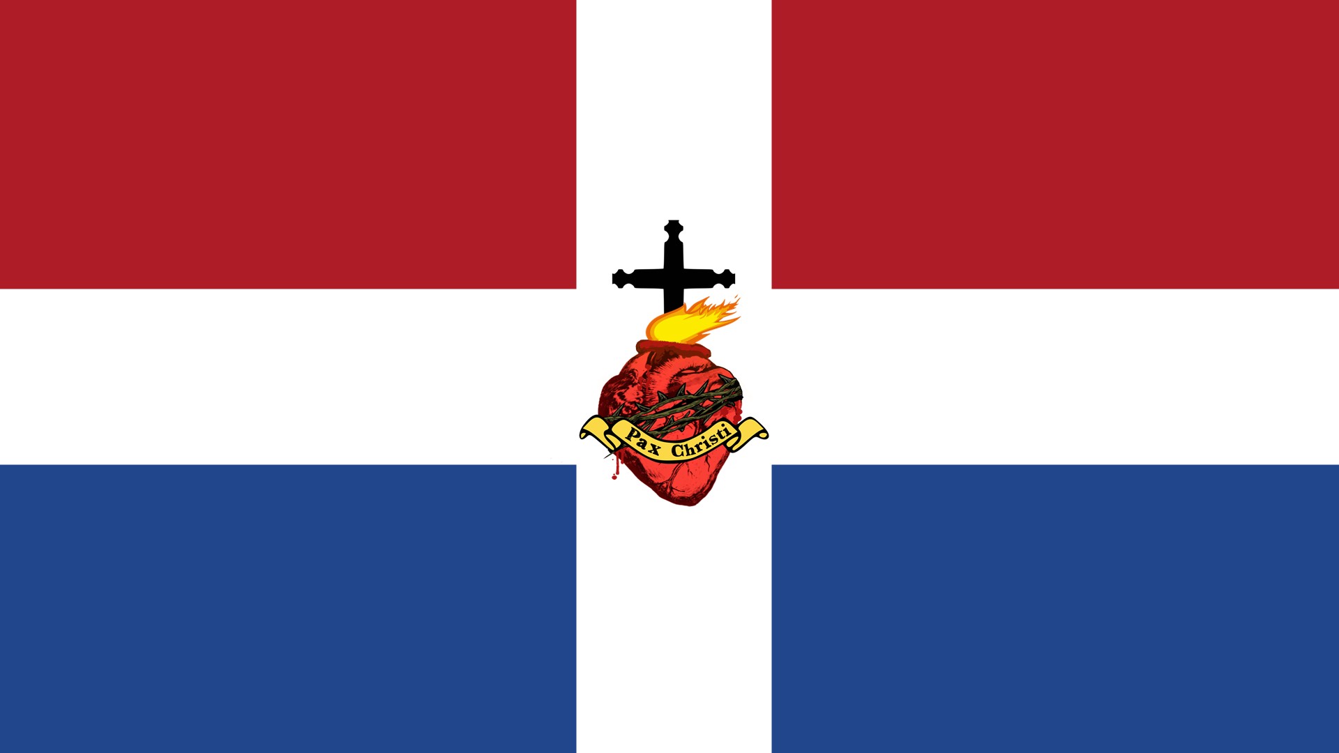 Netherlands, Flag, Christianity, Jesus Christ Wallpaper