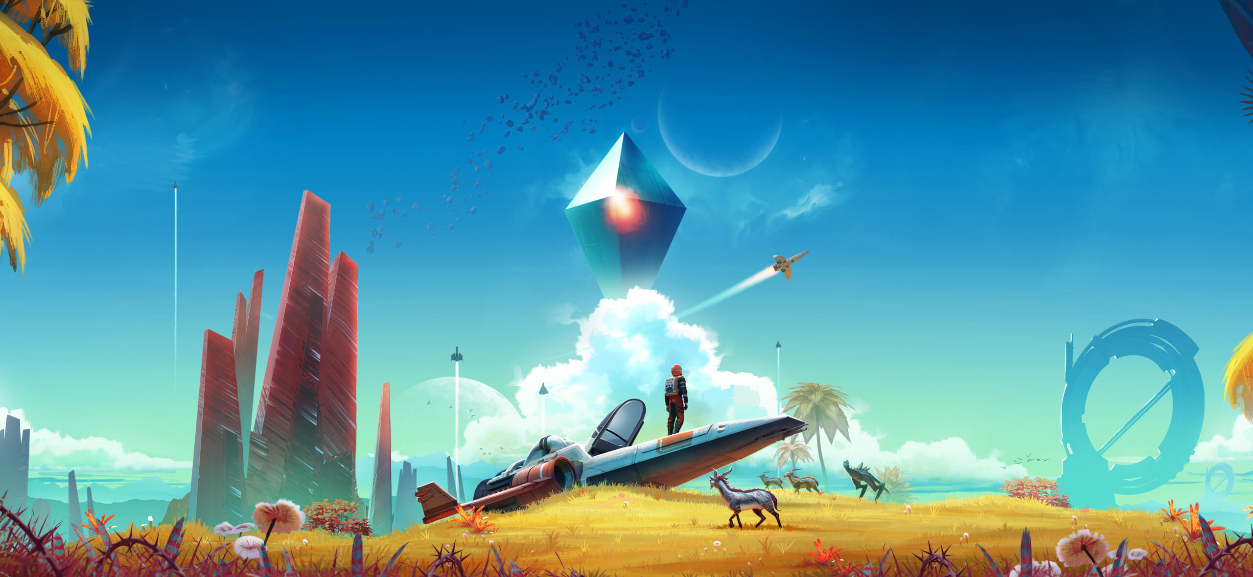 No Mans Sky, Spaceship, PC gaming Wallpapers HD / Desktop and Mobile  Backgrounds
