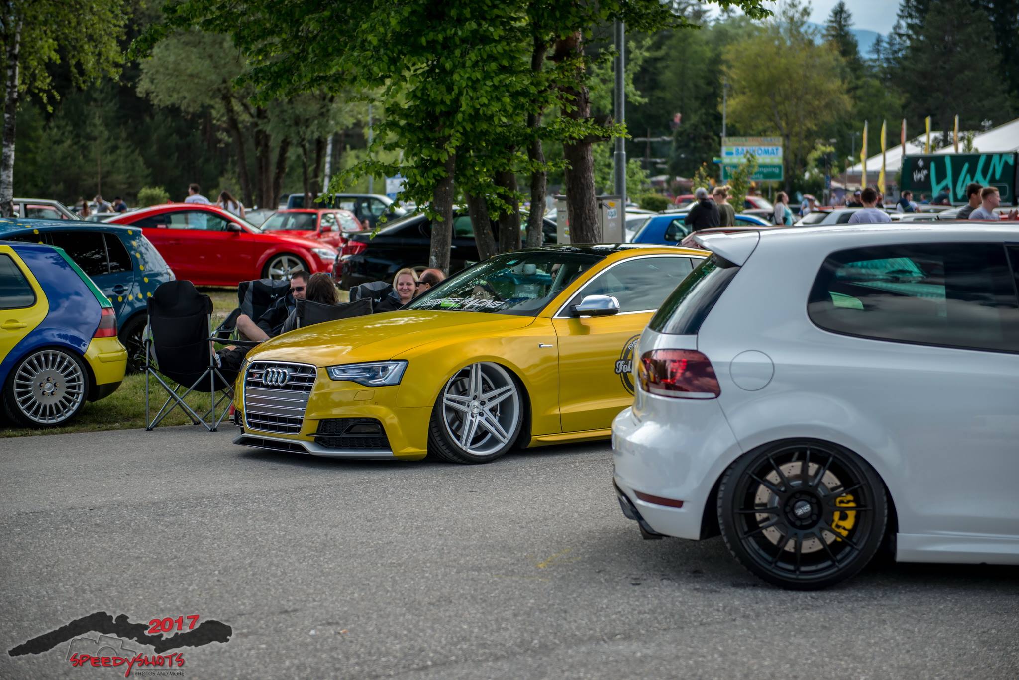 car, Tuning, Audi, Volkswagen, VW Golf MK1 Wallpaper