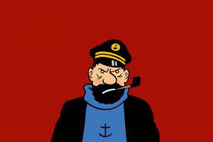 Captain Archibald Haddock, Herge, Sailors, Tintin, Drawing, Comics, Red