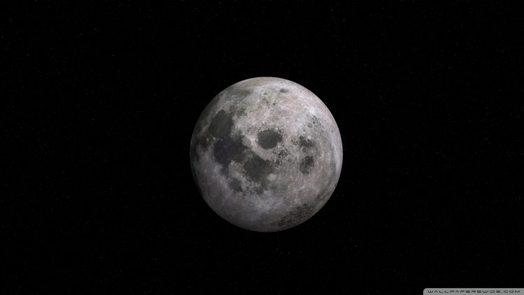 Moon, Space, Universe, Astronomy, Black background HD Wallpaper Desktop Background