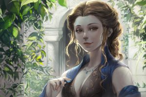 Margaery Tyrell, Game of Thrones, A Song of Ice and Fire, Artwork, Necklace