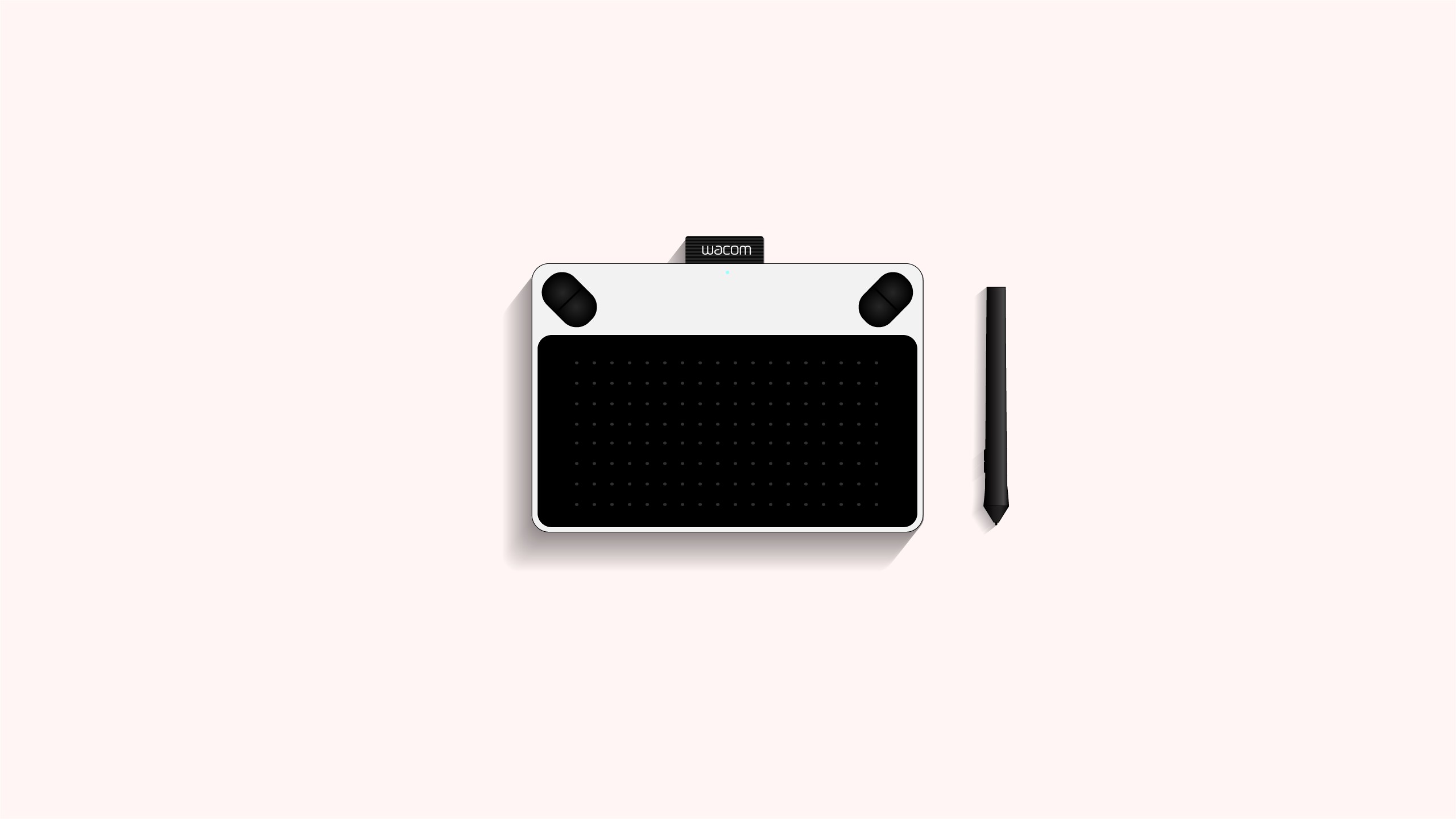 wacom, White  background Wallpaper