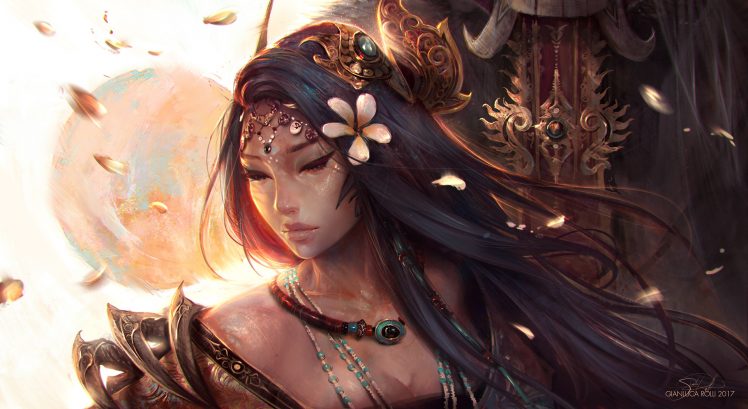 warrior, Fantasy art, Magic, Sword HD Wallpaper Desktop Background