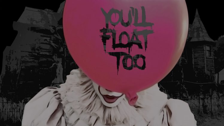 clowns, Pennywise, It movie, You will float too HD Wallpaper Desktop Background