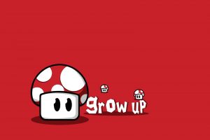 red, Red background, Video games, Super Mario, Humor