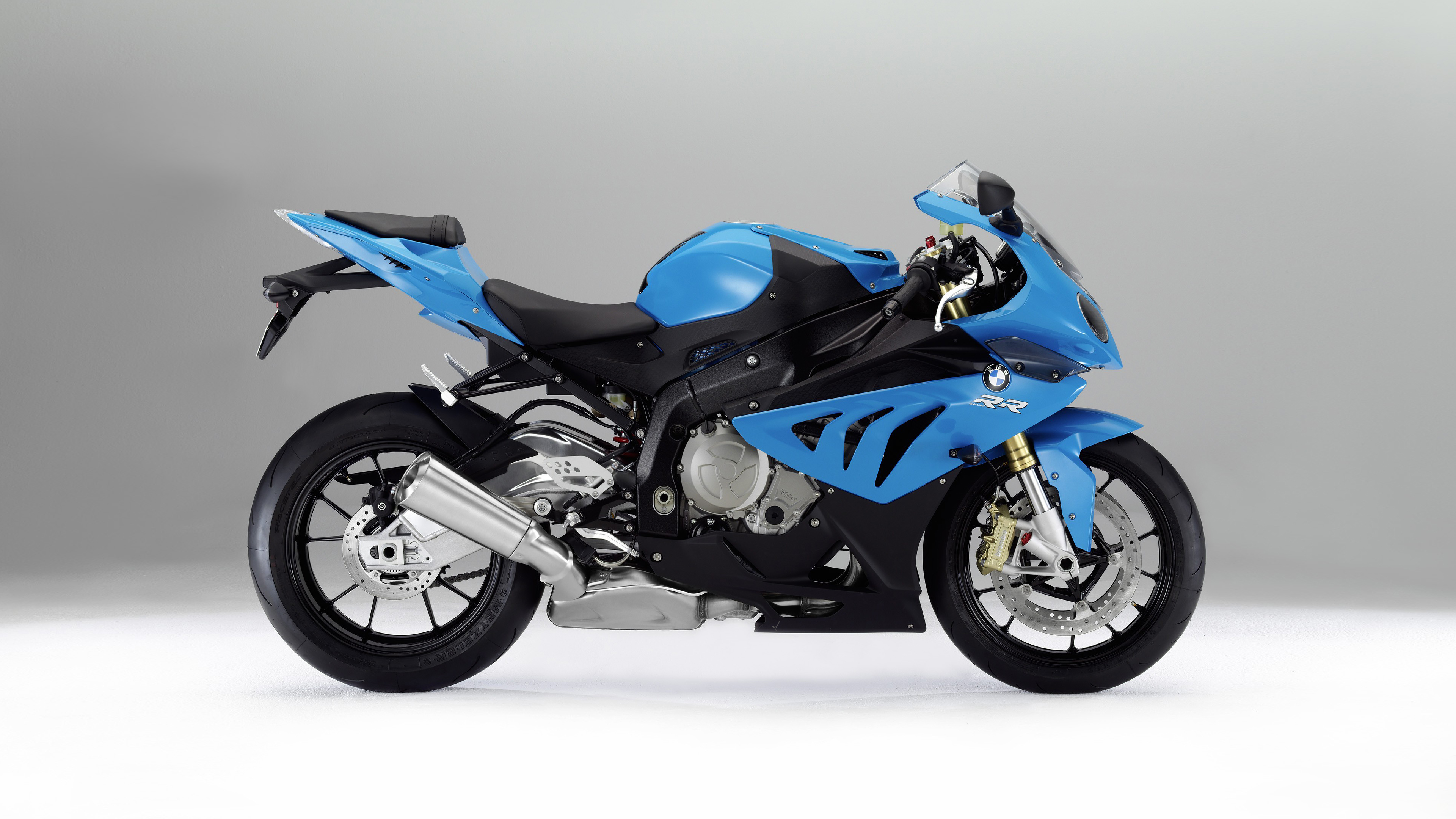 BMW S1000RR, Vehicle, Motorcycle, Simple background Wallpaper