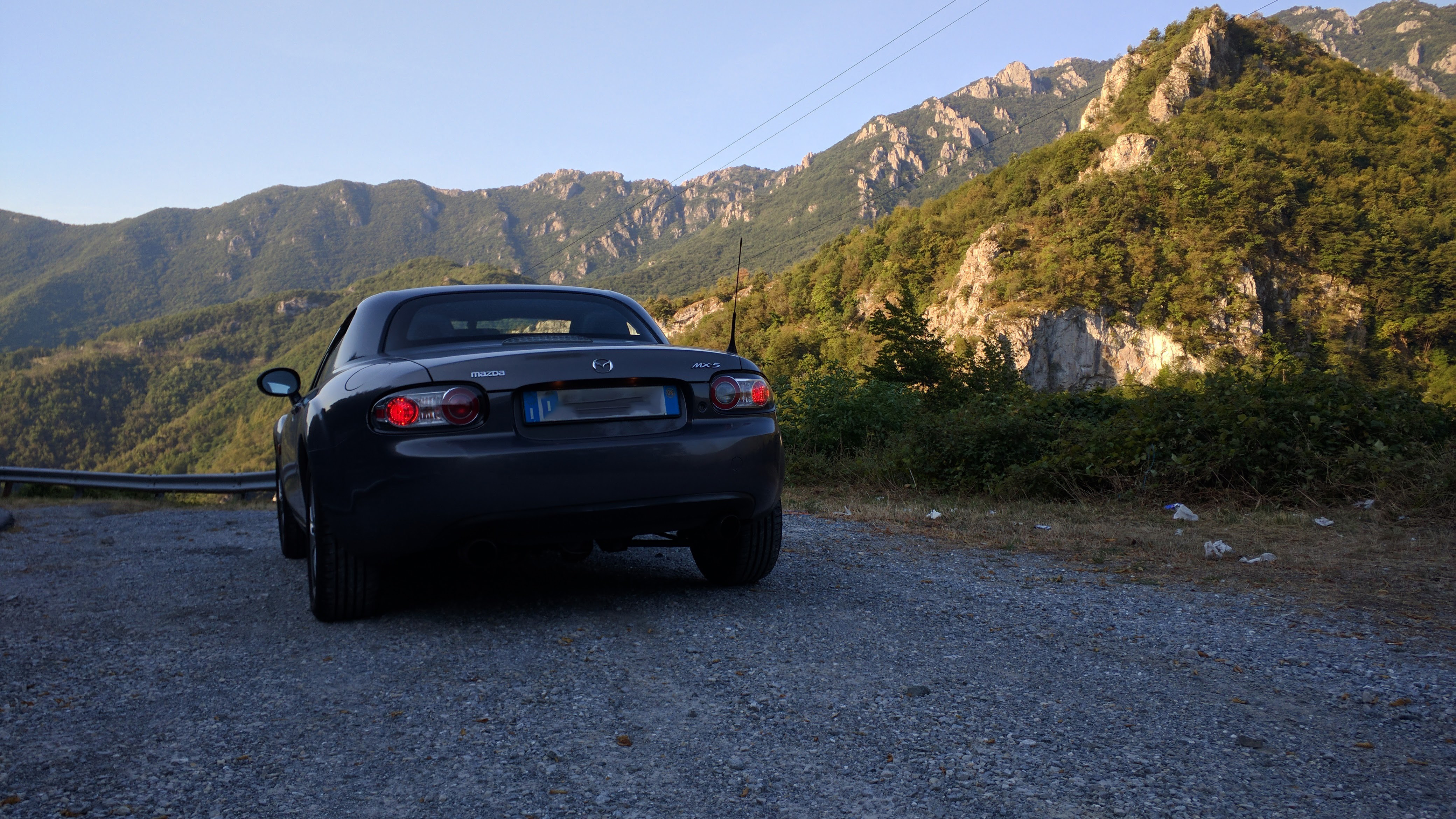 Italy, Liguria, Mazda MX 5, Landscape, Car, Trip Wallpaper