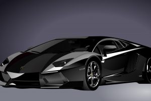 car, Lamborghini, Digital art, Vector graphics