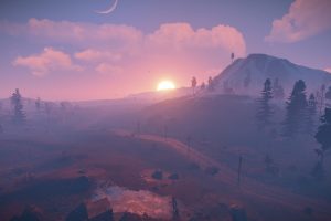 Rust (game), Steam (software), Sun rays, Airdrop, Forest