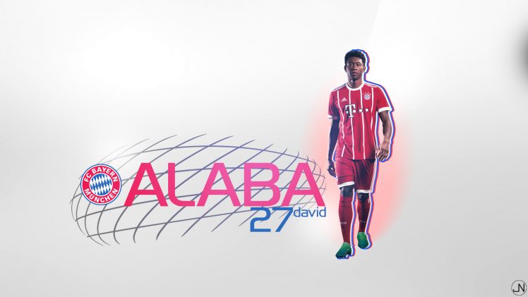 David Alaba, FC Bayern, Bayern Munich HD Wallpaper Desktop Background