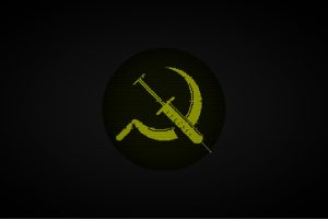 black background, USSR, Minimalism, Video games, Pixels, Mother Russia Bleeds