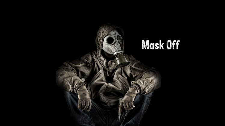 face, Mask, Black HD Wallpaper Desktop Background