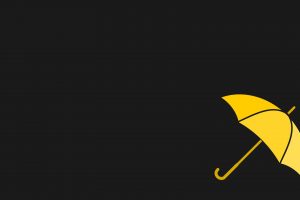 Ted Mosby, Barney Stinson, How I Met Your Mother, Umbrella, Yellow Umbrella