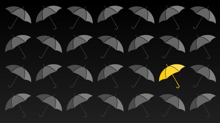 Ted Mosby, Barney Stinson, How I Met Your Mother, Umbrella, Yellow Umbrella HD Wallpaper Desktop Background