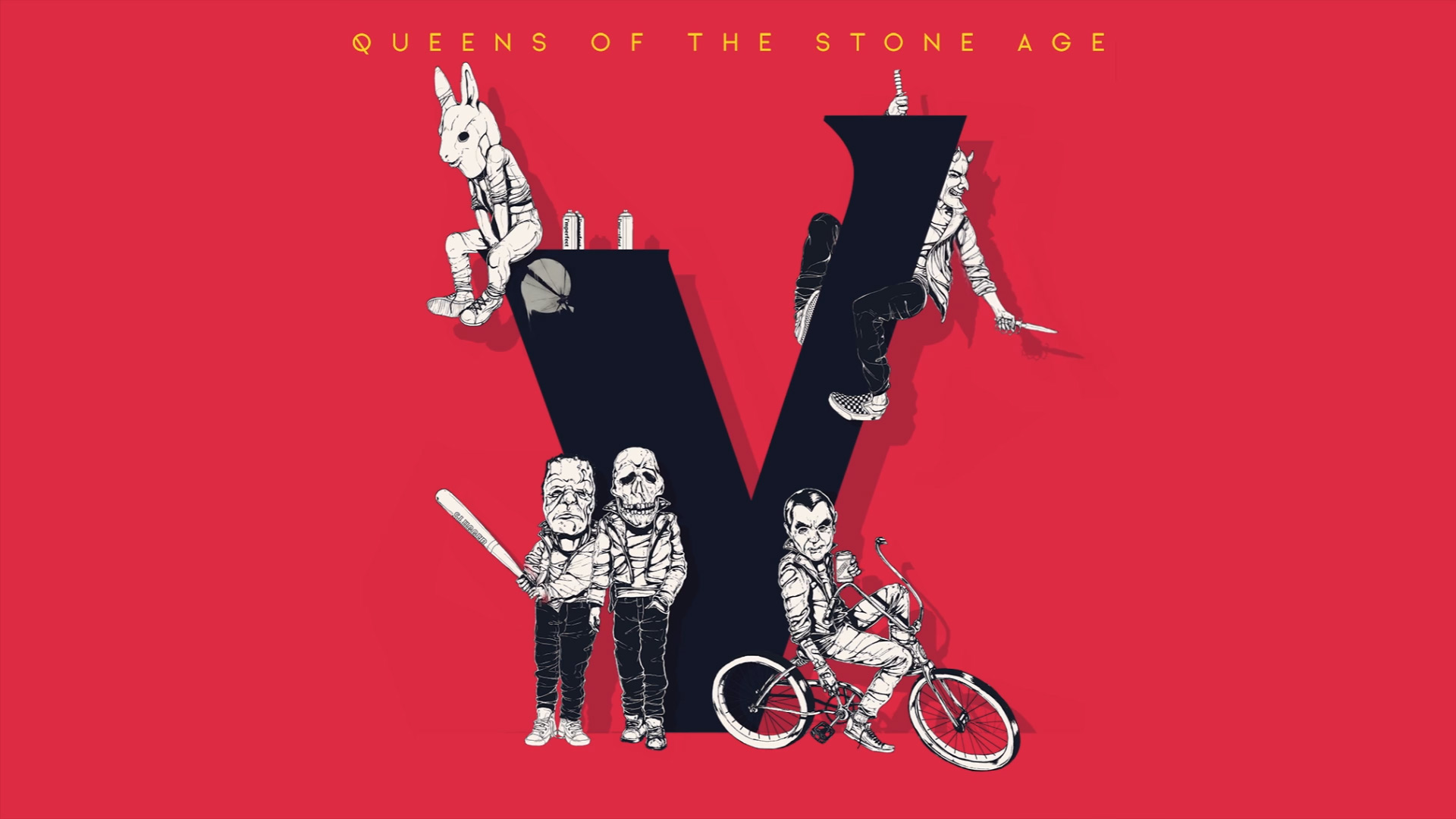 Queens of the Stone Age, Villains Wallpaper