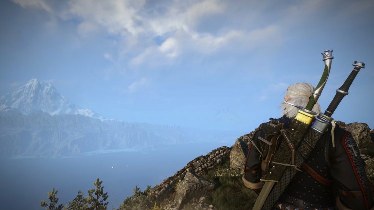 Geralt of Rivia, The Witcher 3: Wild Hunt, Noonwraith, Screen shot, The Witcher HD Wallpaper Desktop Background