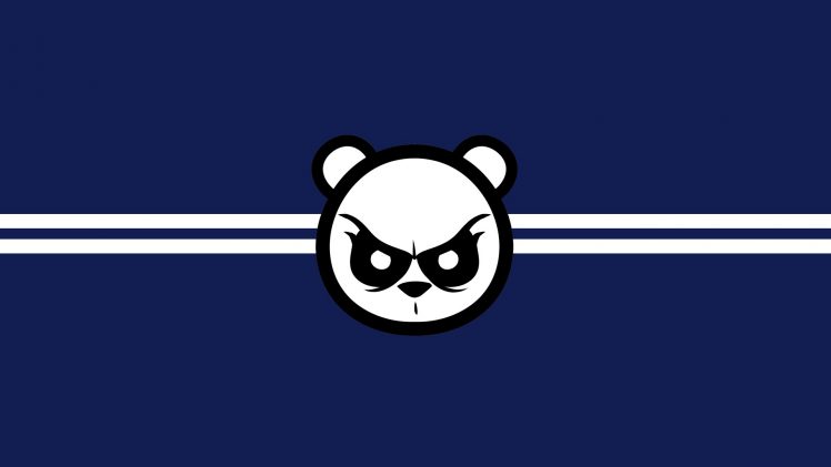 minimalism, Logo, Panda HD Wallpaper Desktop Background