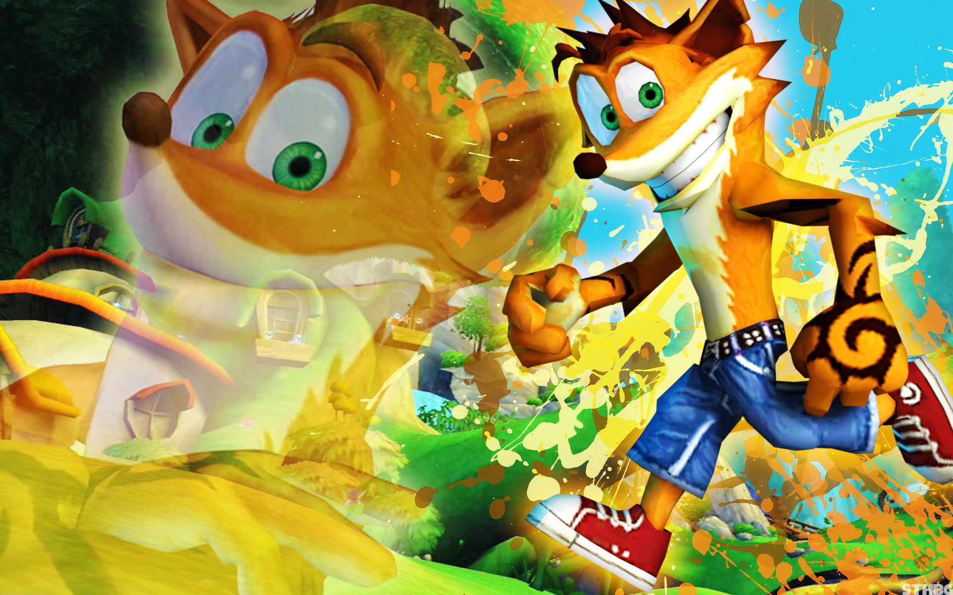 Crash Bandicoot, Video games Wallpaper