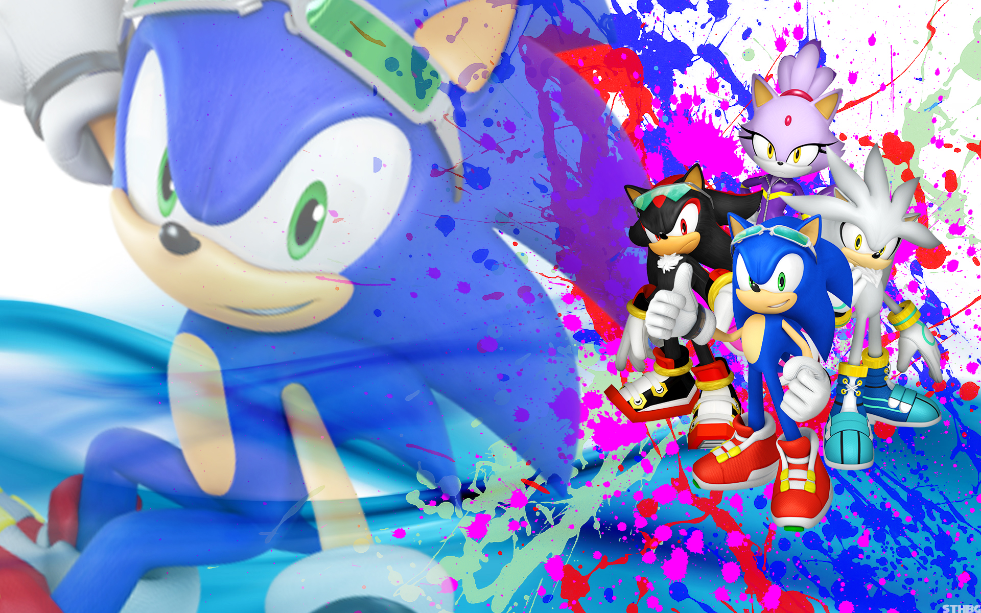 Sonic, Sonic the Hedgehog, Video games Wallpaper