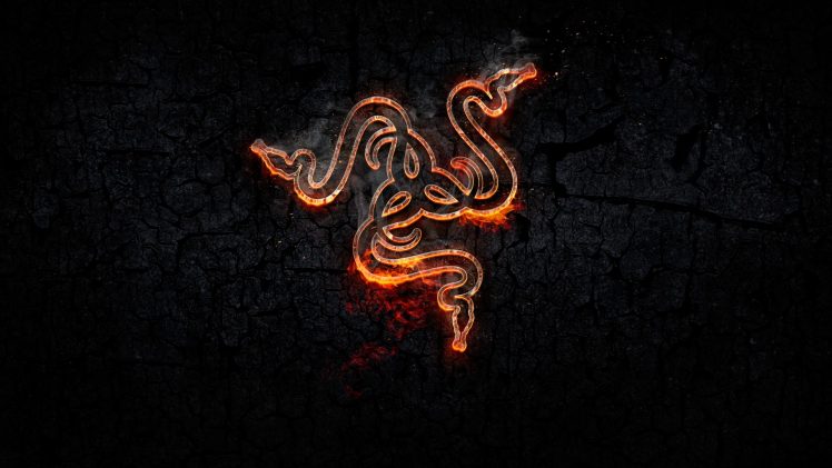 Razer Inc., Razer, Logo, Snake, Gaming Series, Orange HD Wallpaper Desktop Background